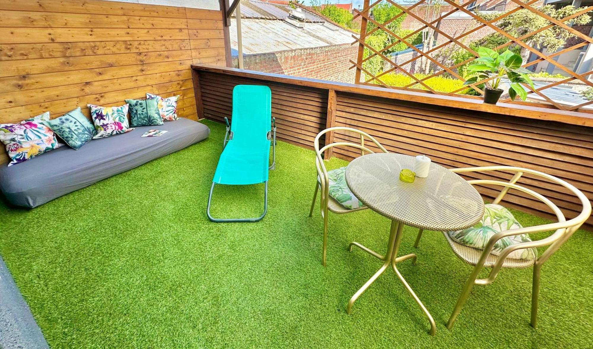 Appartement La Terrasse, Train Lens - Paris Trajet D'Environ 1 Heure 10 Minutes Extérieur photo