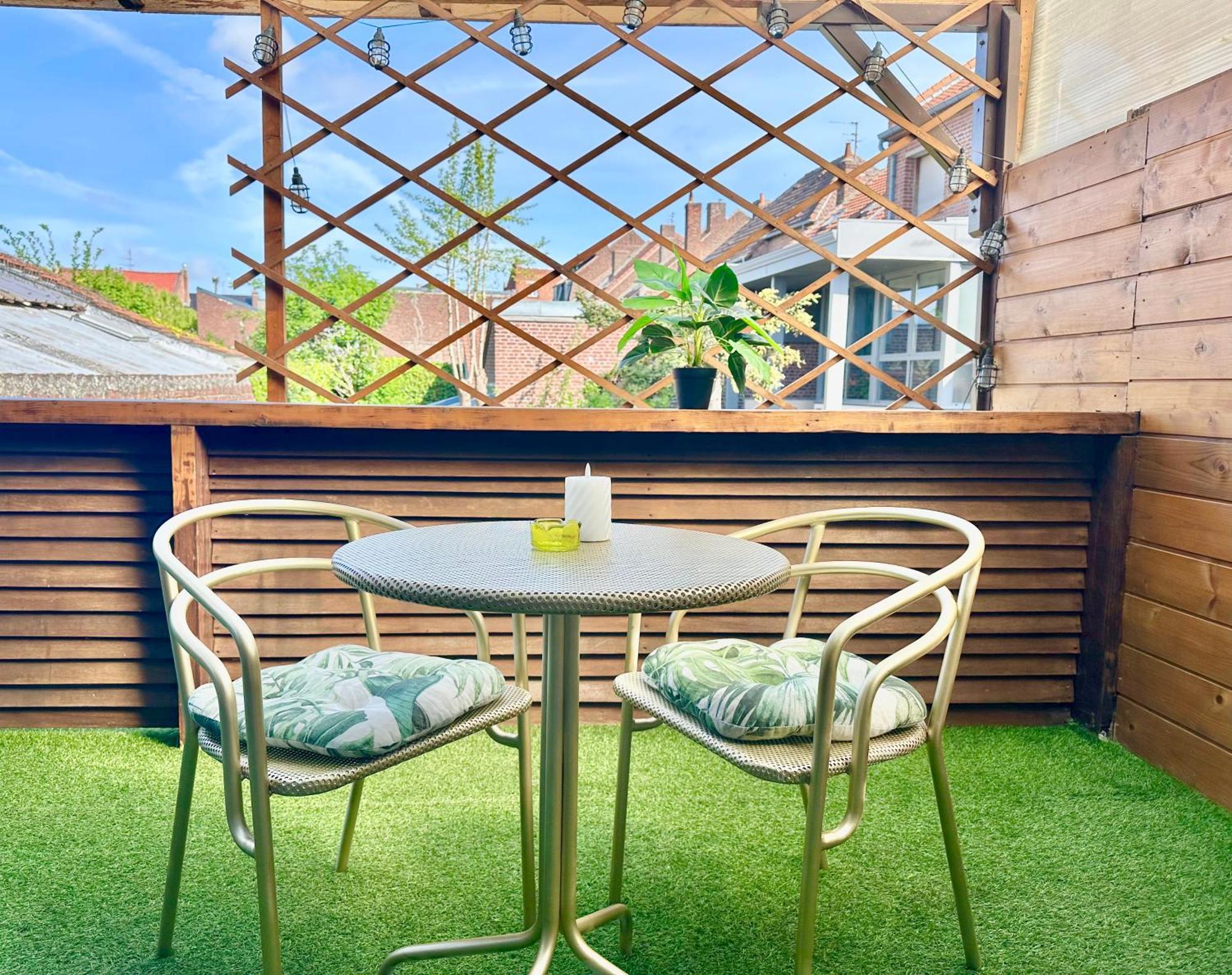 Appartement La Terrasse, Train Lens - Paris Trajet D'Environ 1 Heure 10 Minutes Extérieur photo